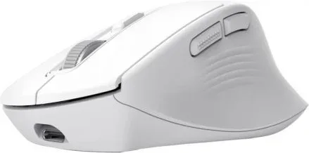 Ratón Inalámbrico Trust Niven Confort 26022/ Batería recargable/ Hasta 3200 DPI/ Blanco