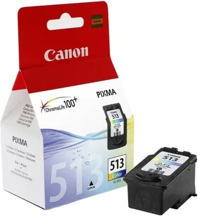 Cartucho de Tinta Original Canon CL-513 Alta Capacidad/ Tricolor