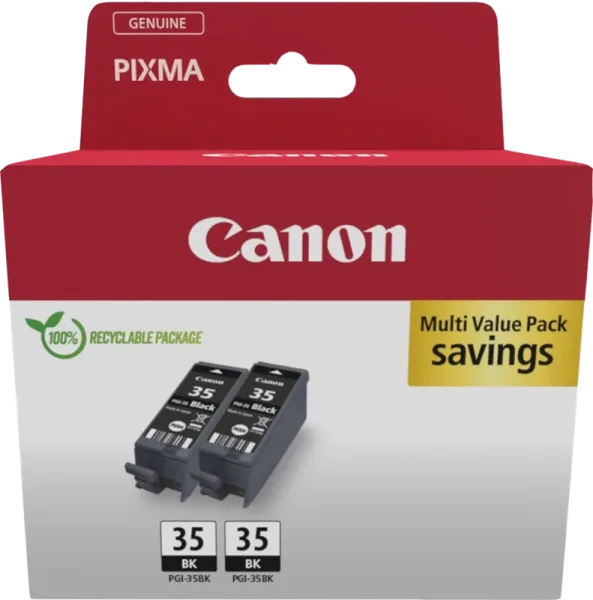 Cartucho tinta canon pgi - 35 twin pack