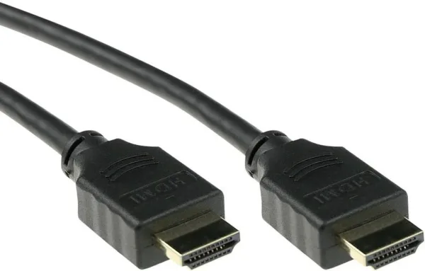 Cable HDMI 4K UHD act connectivity 2m -  macho - macho -  high speed premium certificado v2.0 negro