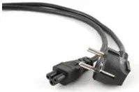 Cable de alimentacion gembird cee7 - 4 -  macho - hembra -  1.8m (conexion trebol)