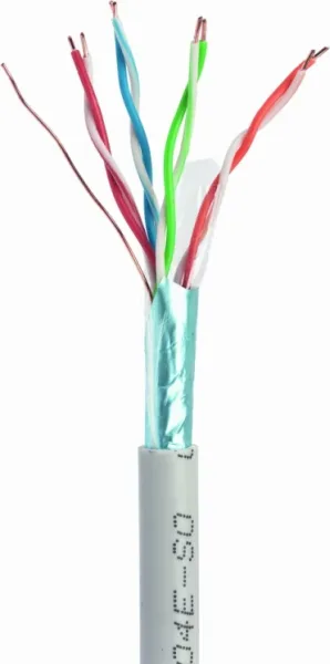 Cable Red Ftp Gembird Cat5E Cca Premium Solido 100 M