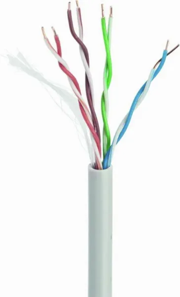 Gembird Cable Red Utp Cat5E Cca Premium Solido 100 M