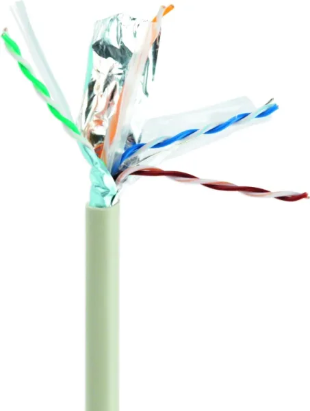 Cable Red Cat6 Ftp Gembird Premium Cca Solido Eca 100 M