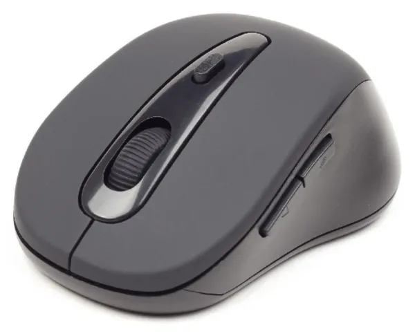 Raton Gembird Optico 1600 Dpi Negro Bluetooth Pilas