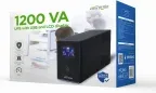 Sai Gembird con USB y Display LCD 1200 Va Negro