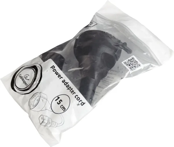 Cable Alimentacion Gembird Adaptador C14 Macho a Schuko Hembra
