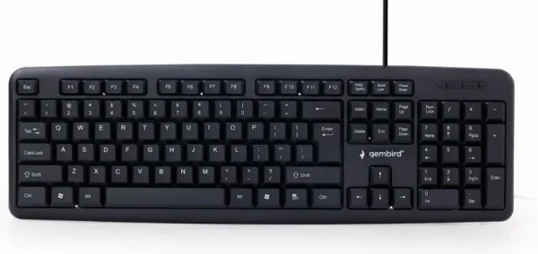 Teclado Gembird USB Negro Diseño Eeuu