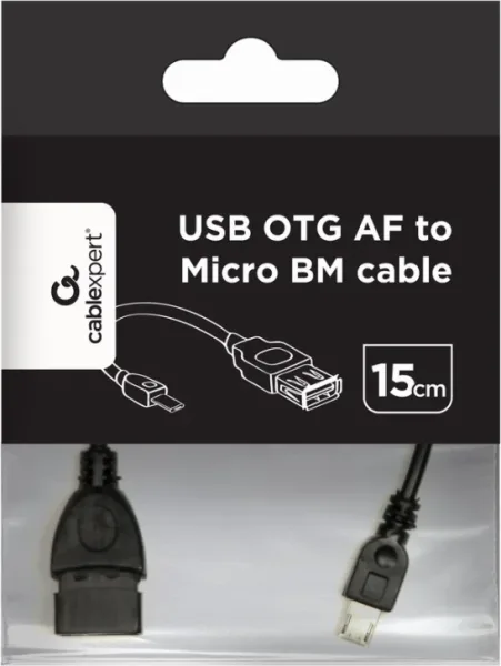 Cable USB Gembird a Micro USB Hembra Macho 0,15M