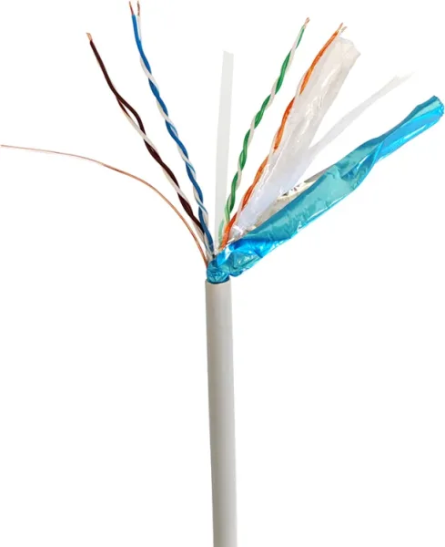 Bobina Cable Gembird Cat6 Ftp Premium Cca Solido Eca 305 M
