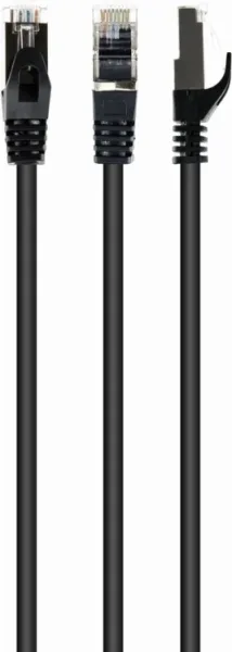 Cable Red S-Ftp Gembird  Cat 6A Lszh Negro 1 M