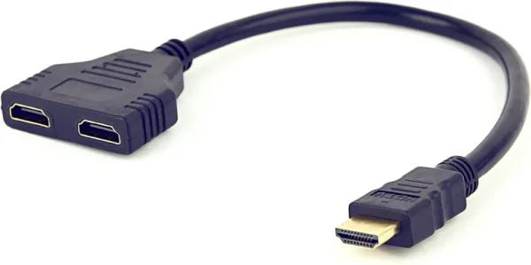 Cable HDMI Gembird Doble Puerto HDMI Pasiva