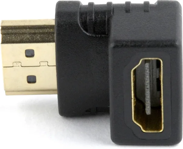 Adaptador Gembird HDMI Hembra a HDMI Macho 90º Angulo Abajo