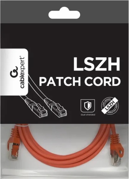 Cable Red S-Ftp Gembird  Cat 6A Lszh Rojo 2M