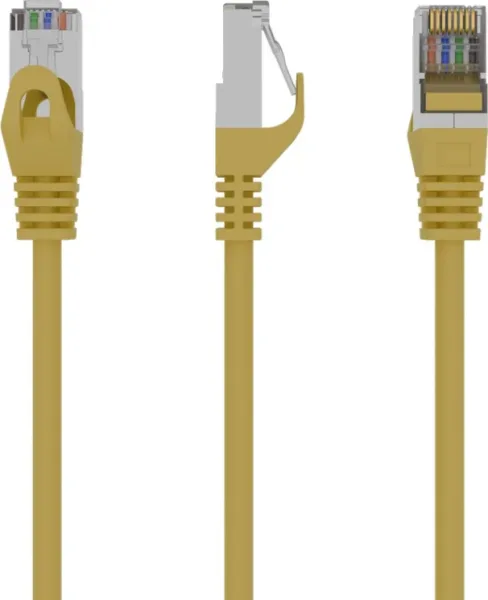Cable Red Gembird Ftp Cat6 0,25M Amarillo