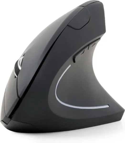 Raton Gembird Musw-Ergo-01 Negro Rf Inalambrico Pilas