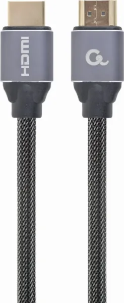 Cable HDMI 2.0 4K 60Hz Gembird Ccbp-HDMI-2M Premium Trenzado Ethernet 2M Negro