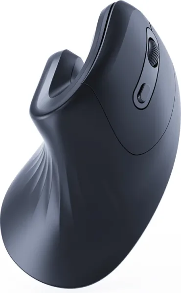 Raton Gembird Optico Ergonomico 6 Botones Negro Rf Inalambrico Pilas