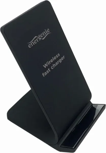 Soporte de Telefono Gembird con Cargador Inalambrico , 10 W, Color Negro
