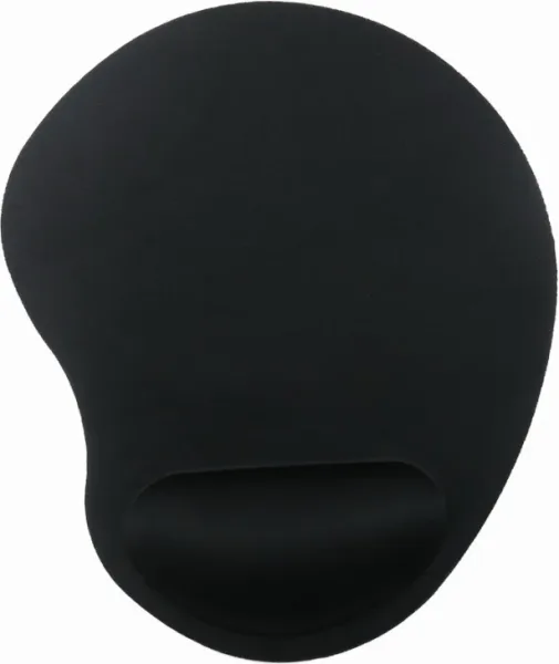 Alfombrilla Gembird Raton Reposamuñecas Negro 260X220X4