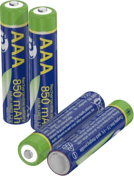Pilas Aaa Gembird Ni-Mh Recargable 850 Mah 4Pcs Blister Pack