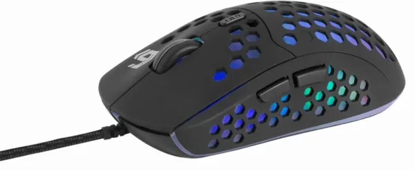 Raton Gaming Gembird USB con Retroiluminacion RGB, 6 Botones