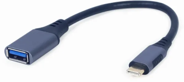Adaptador Gembird USB-C a Otg (Cm/Af) Gris Espacial
