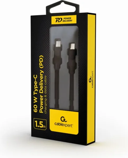 Cable USB Gembird Tipo C 2.0 Macho Macho 1,5M