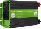 Inversor Corriente DC-AC Gembird  Coche de Onda Sinusoidal Pura de 12 V 500 W