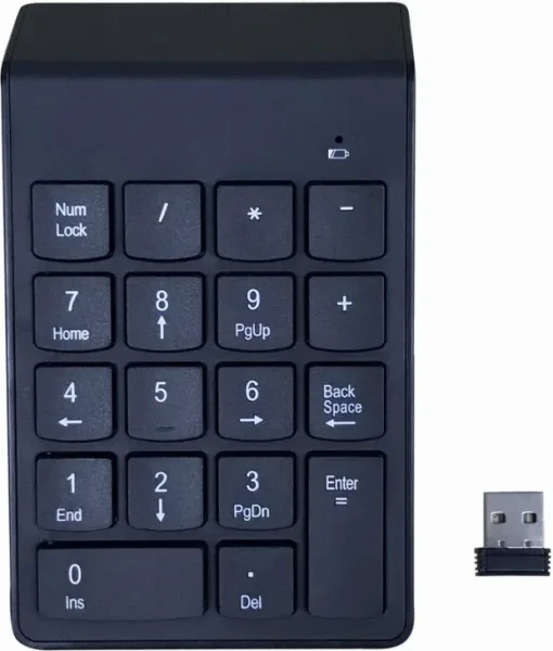 Teclado Numerico Gembird Inalambrico Negro
