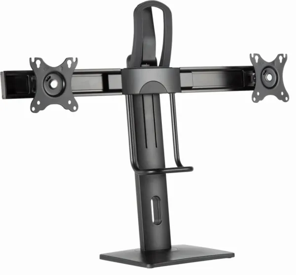 Soporte de Mesa Gembird para Dos Monitores Altura Regulable