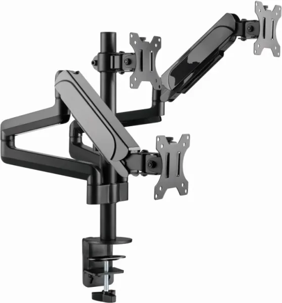 Brazo de Monitor Gembird Ajustable de Mesa para 3 Monitores Mov Completo