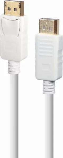 Cable DisplayPort Gembird 4K de 1,8 M, Blanco