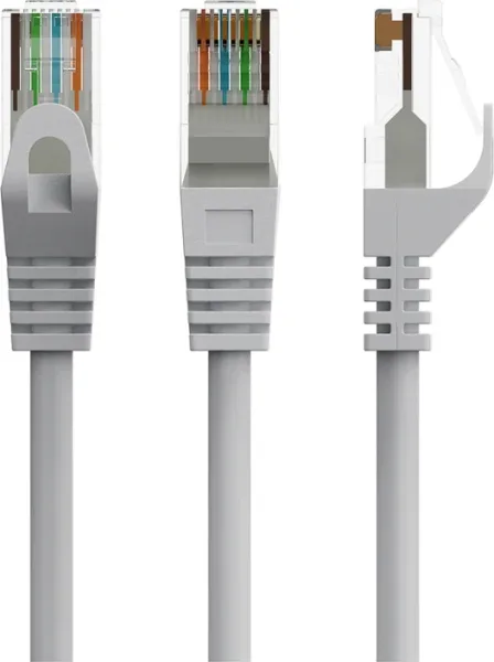 Cable Red Gembird Utp Cat6 0,50M Cobre Gris
