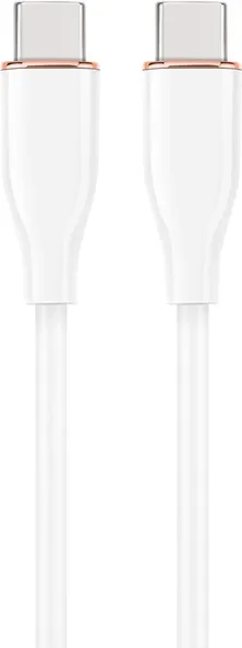 Cable de Carga y Datos Gembird (Pd) Tipo-C Silicona Alta Calidad 1,5M Blanco