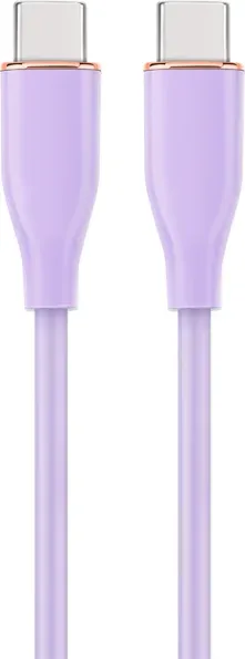 Cable de Carga y Datos Gembird (Pd) Tipo-C Silicona Alta Calidad 1,5M Morado