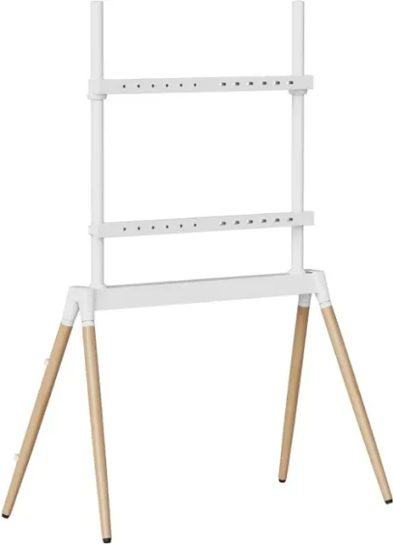 Soporte de Suelo Gembird para Tv 55" - 86" Blanco/Madera