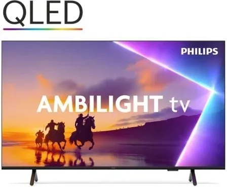 Televisor Philips QLED 75PUS8510 75"/ Ultra HD 4K/ Ambilight/ Smart TV/ WiFi