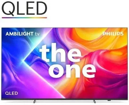 Televisor Philips QLED Ambilight 85PUS9010 85"/ Ultra HD 4K/ Smart TV/ WiFi