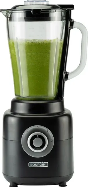 Batidora de vaso bourgini powerblender cristal 1.7l 1000w vaso extra