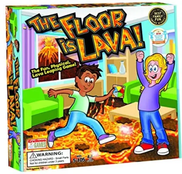 Juego de mesa floor is lava pegi 5