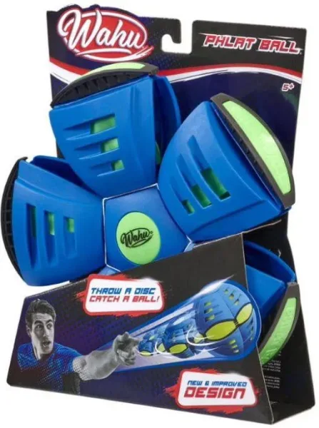 Juguete pelota disco wahu phlat ball azul