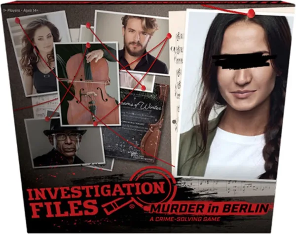 Juego de mesa invgestigation files: asesinato en berlin pegi 14