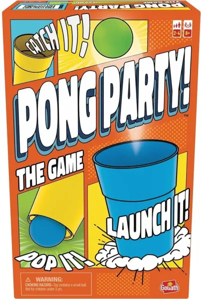 Juego de mesa goliath pong party