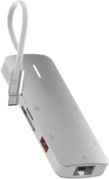 Hub 8 Puertos Pro USB-C 140W Gris Linq