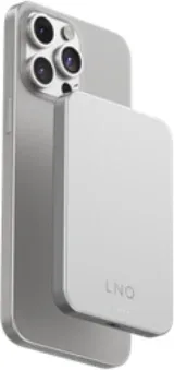 POWER BANK MAGNETICA WIRELESS 5000mAh PLATA LINQ