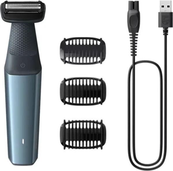 Afeitadora Philips Bodygroom Series 3000 BG3027/ con Batería/ 3 Accesorios