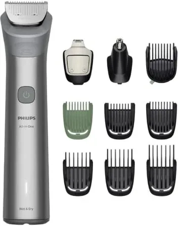 Cortapelos All-In-One Trimmer Philips Series 5000 MG5921/15/ con Batería/ 10 Accesorios
