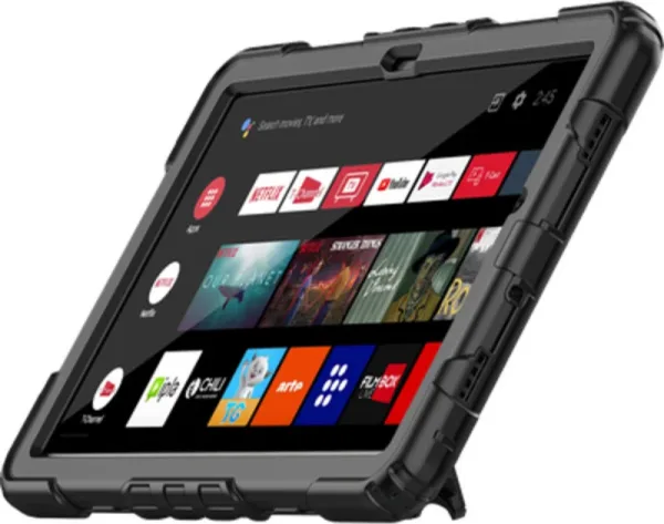 Funda Tablet Samsung Galaxy Tab A9+ Shockproof Rotating 360º Negro Just In Case