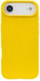Funda Qcharx Biodegradable Iphone 17 Amarillo